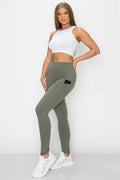 Buttery Soft Yoga Pants with Side Pockets - Heritage - Boutique.com