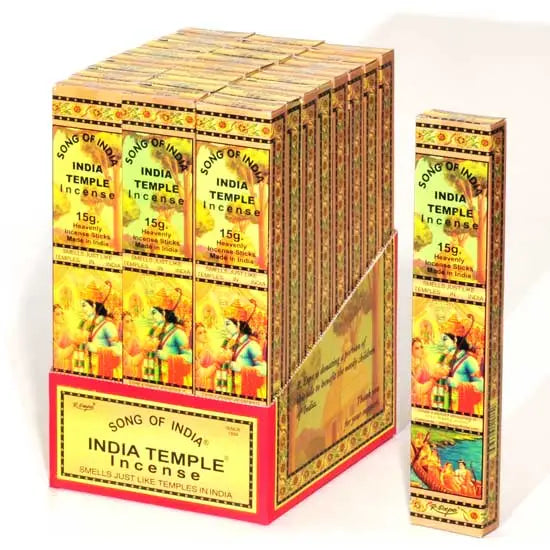 Song of India - India Temple Incense Sticks 15g