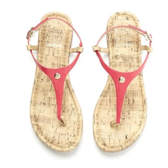 Cambiami Flip Flop Cork Flat (with strap set) - Heritage - Boutique.com