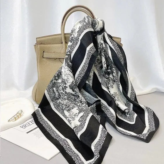 Cashmere Painted Scarf - Heritage-Boutique.com