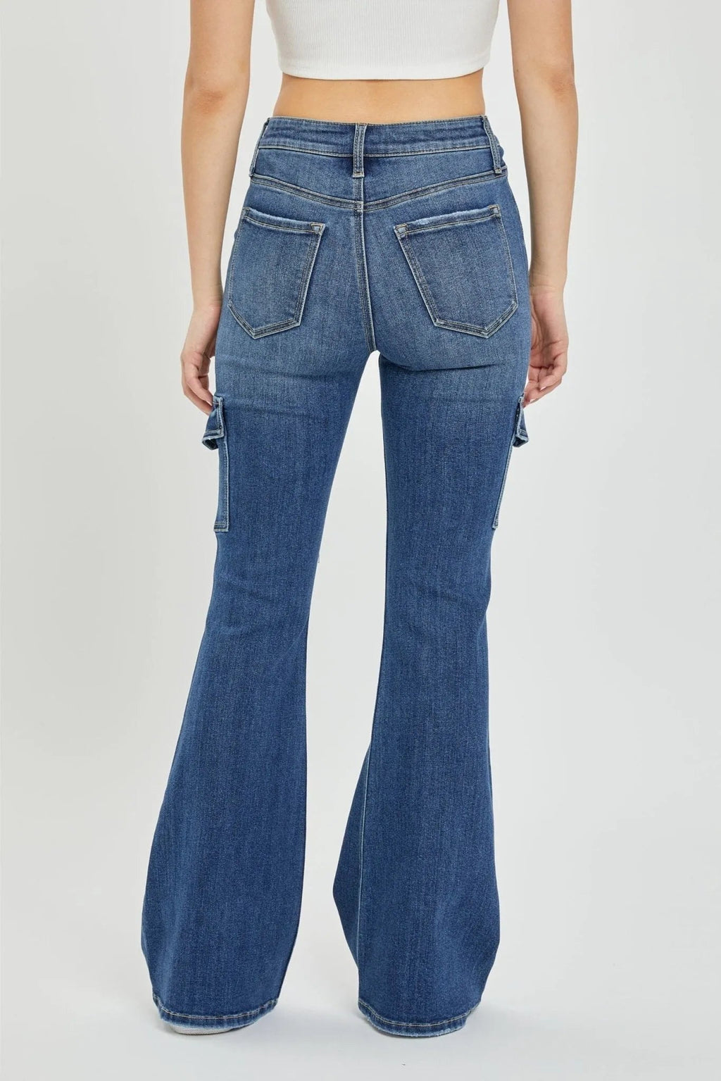 Cella High Rise Skinny Flare Cargo Style - Heritage - Boutique.com