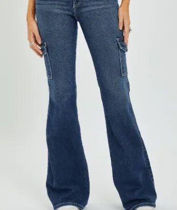 Cella High Rise Skinny Flare Cargo Style - Heritage - Boutique.com