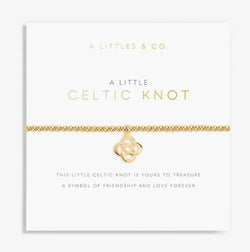A Little Celtic Knot Gold Bracelet