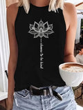 Choose To Be Kind Black Tank Top - Heritage - Boutique.com