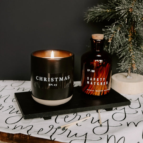 Christmas 12 oz Soy Candle - Christmas Home Decor & Gifts - Heritage-Boutique.com
