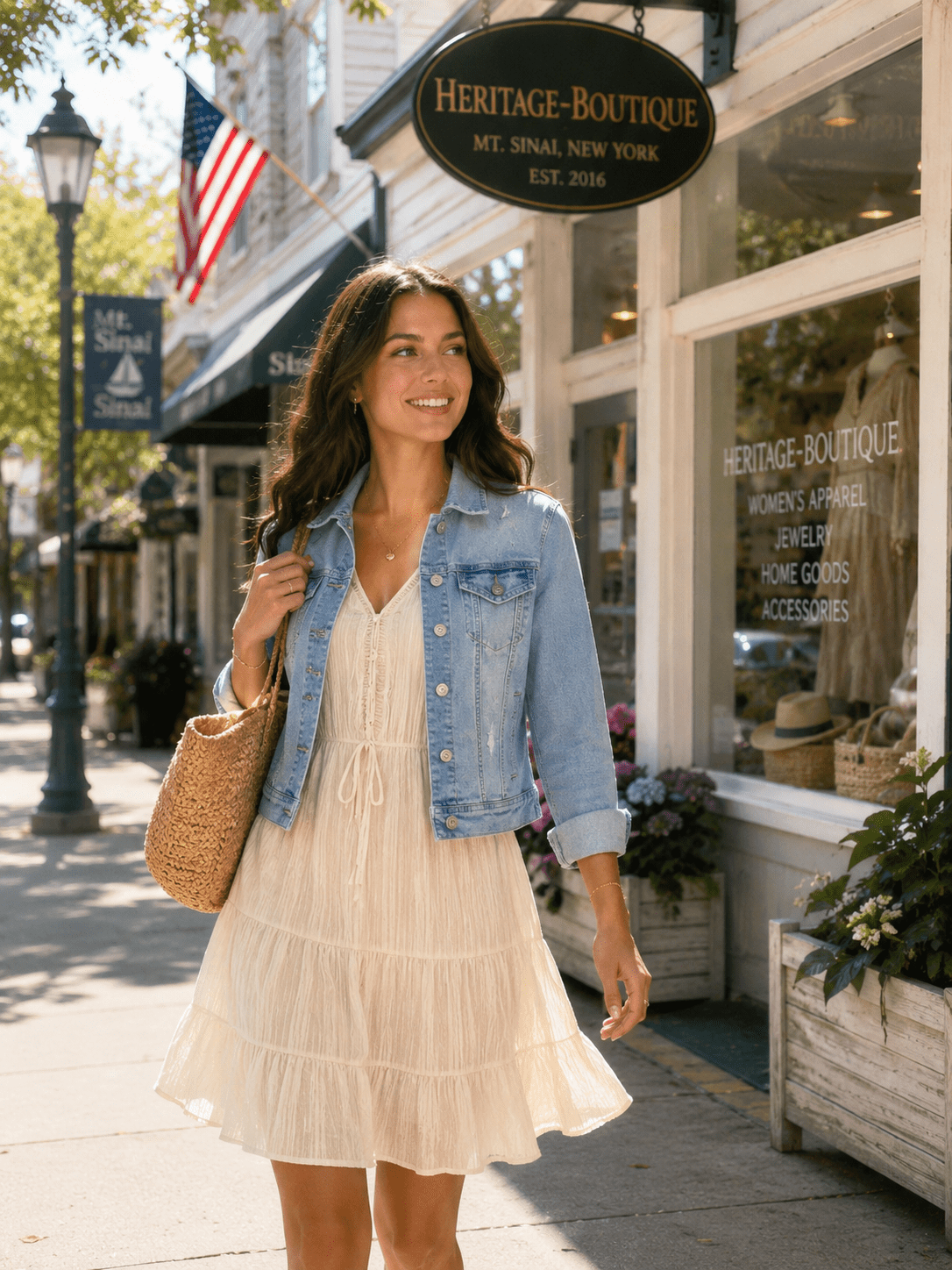 Classic Distressed Light Denim Jacket - Summer Favorite - Heritage-Boutique.com