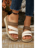 Coastal Color Block Wedges - Heritage - Boutique.com