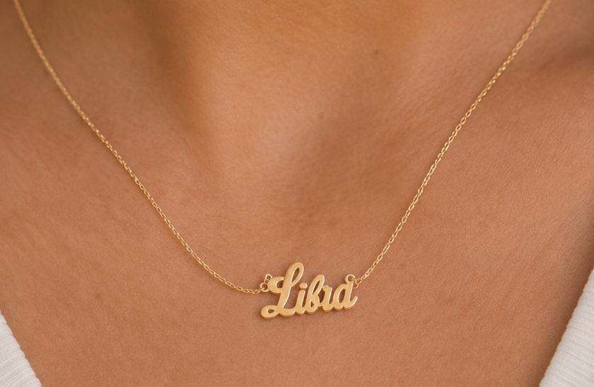 Zodiac Nameplate - Libra