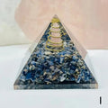 Crystal Pyramid Sodalite with Rose Quartz - Heritage - Boutique.com