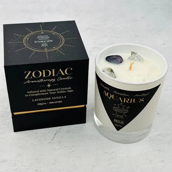 Crystal Zodiac Candles - Aromatherapy - Heritage - Boutique.com