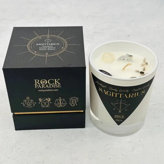 Crystal Zodiac Candles - Aromatherapy - Heritage-Boutique.com