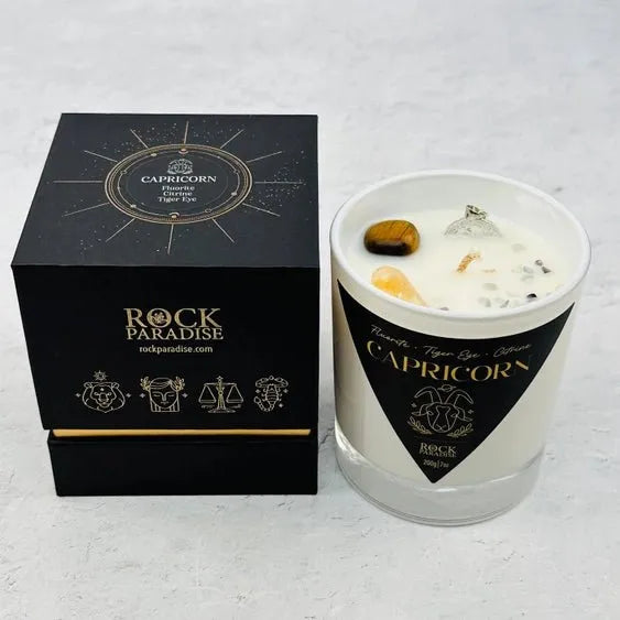 Crystal Zodiac Candles - Aromatherapy - Heritage-Boutique.com