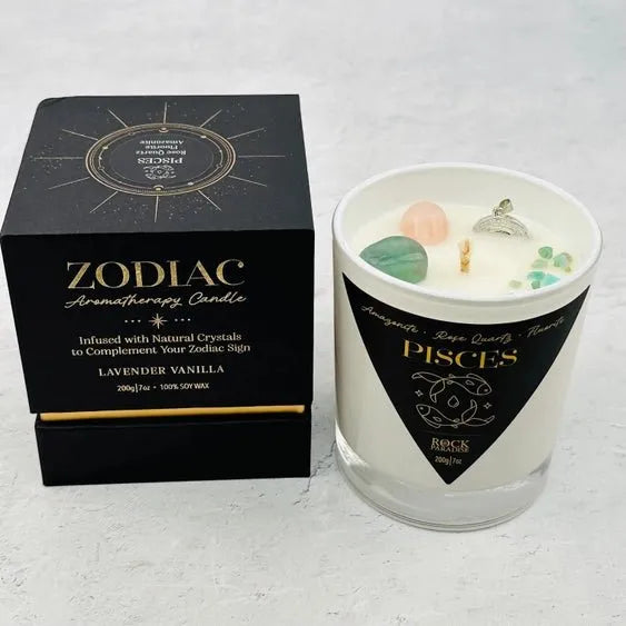 Crystal Zodiac Candles - Aromatherapy - Heritage-Boutique.com