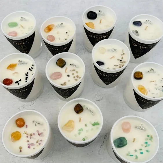 Crystal Zodiac Candles - Aromatherapy - Heritage-Boutique.com