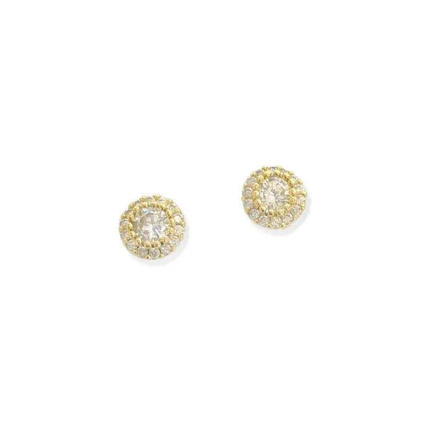 CZ Stud Earrings - Heritage - Boutique.com