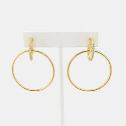 Dangling Hoop -In-A-Hoop Earrings - Heritage-Boutique.com