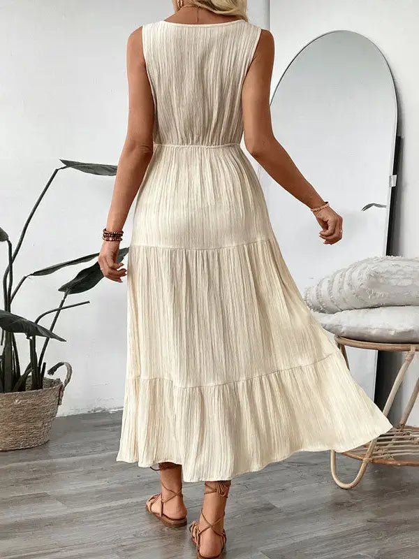 Desert Breeze Boho Maxi Dress - Heritage - Boutique.com