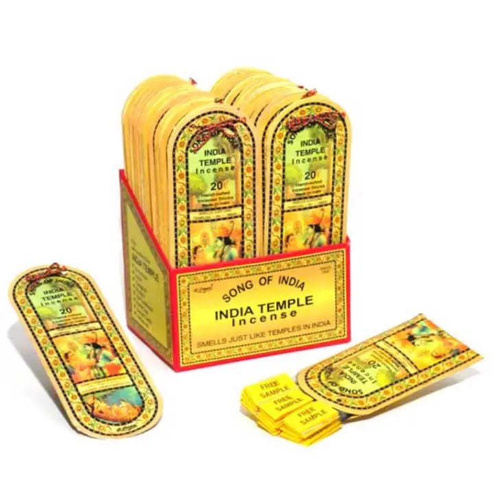 Song of India 25g - India Temple Incense