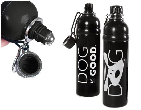 "Dog Is Good" Pet Water Bottle - Heritage - Boutique.com