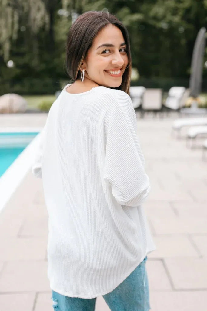 Dolman Sleeve Zipper Top - Heritage-Boutique.com