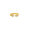 Double Heart Ring - Heritage - Boutique.com