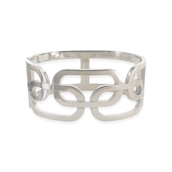 Double Layer Chain Link Bangle Bracelet - Water Resistant - Heritage - Boutique.com