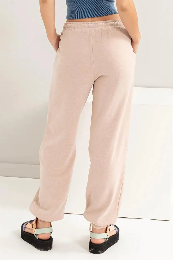 Drawstring Lounge Sweatpants - Heritage - Boutique.com