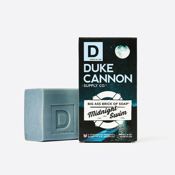DUKE CANNON Big Ass Brick of Soap- Midnight Swim 10oz. - Heritage-Boutique.com