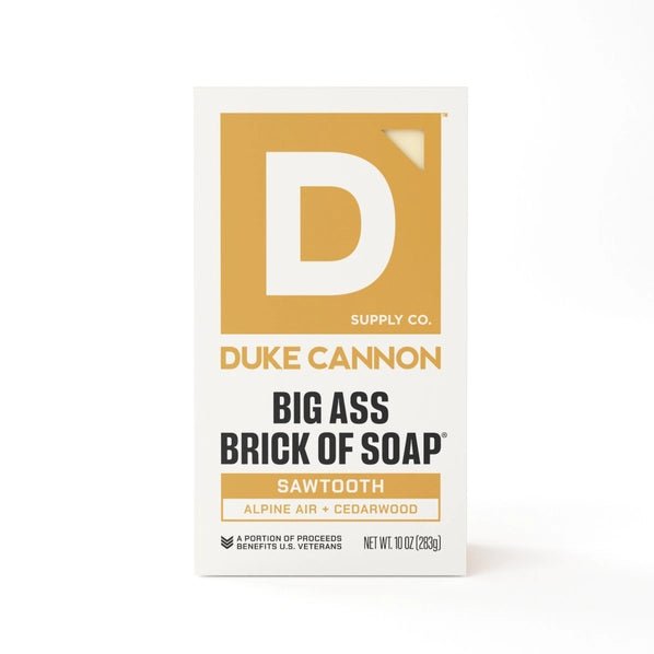 DUKE CANNON Big Ass Brick of Soap - Sawtooth 10 OZ - Heritage - Boutique.com