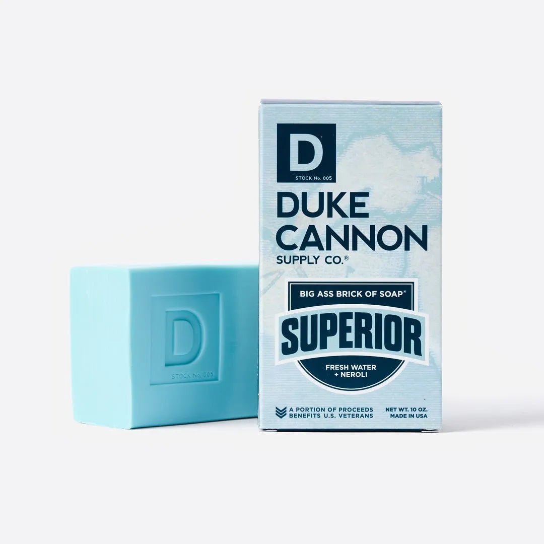 DUKE CANNON Big Ass Brick of Soap - Superior 10oz. - Heritage - Boutique.com