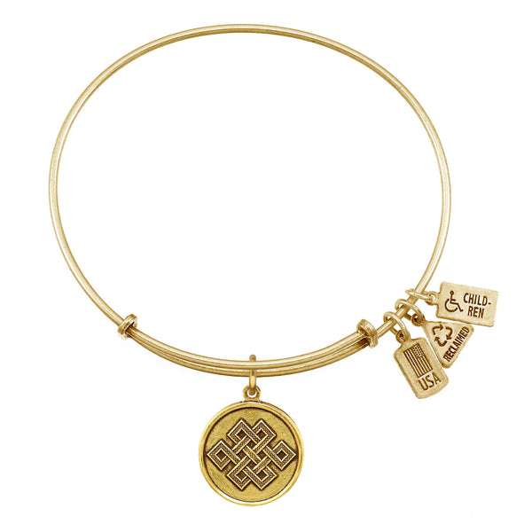 Wind and Fire Endless Knot Bracelet