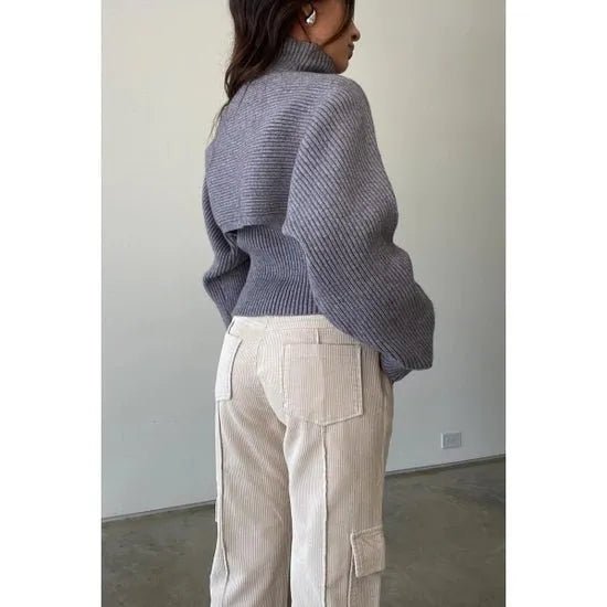 Et Clet Half Zip Knit Top and Bolero 2 Piece Set - Heritage - Boutique.com