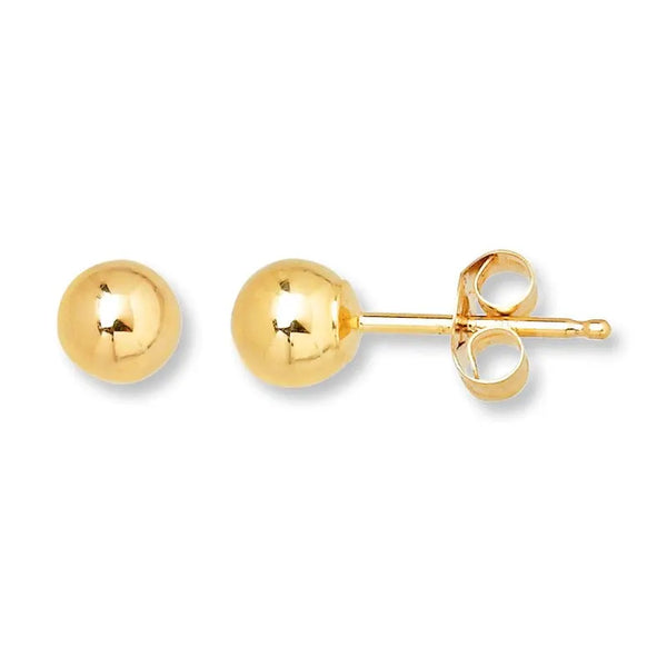 Everyday Gold Ball Studs - Heritage-Boutique.com