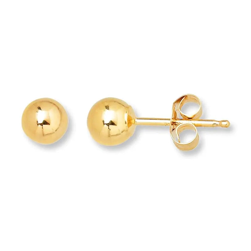 Everyday Gold Ball Studs - Heritage-Boutique.com