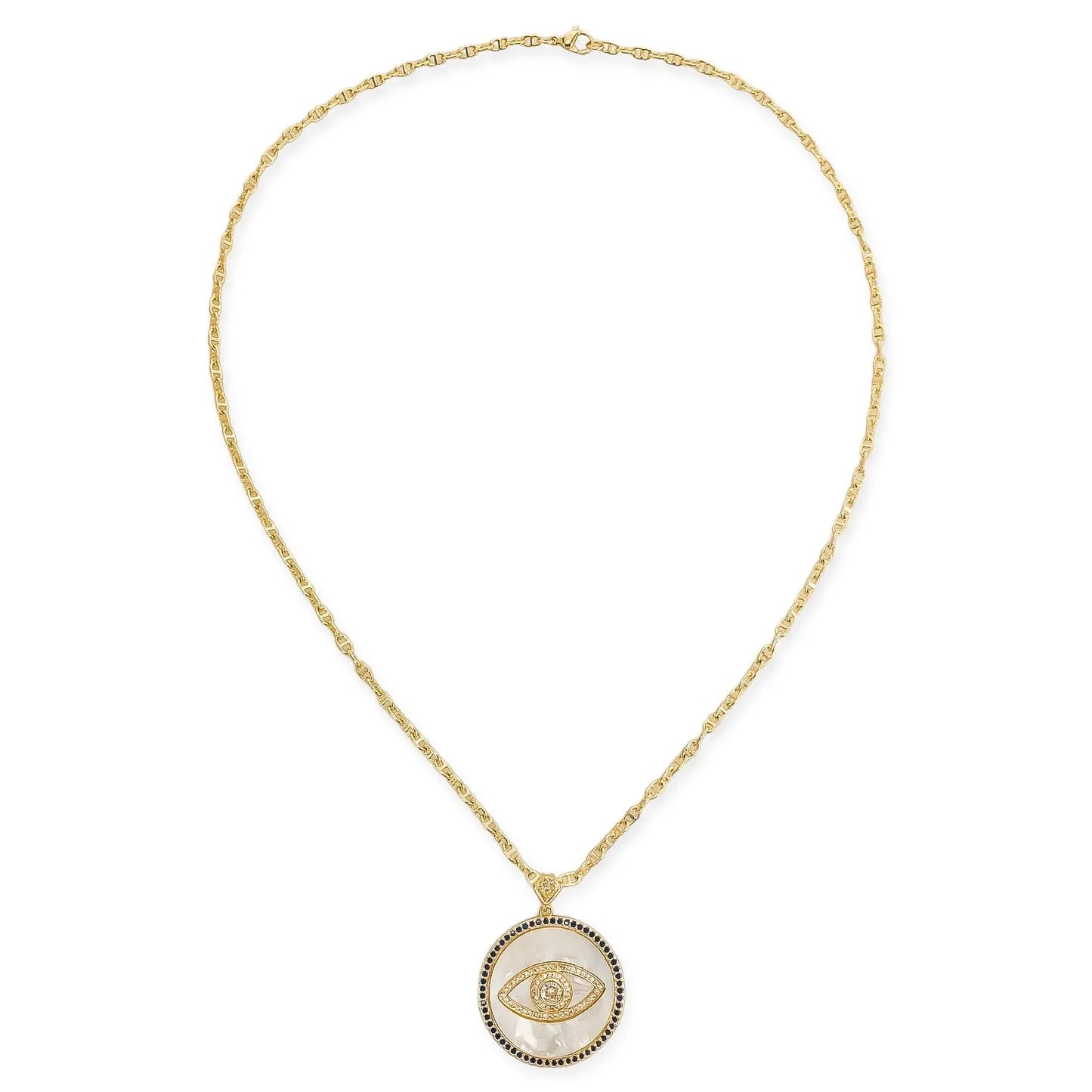 Evil Eye Charm Necklace - Heritage - Boutique.com