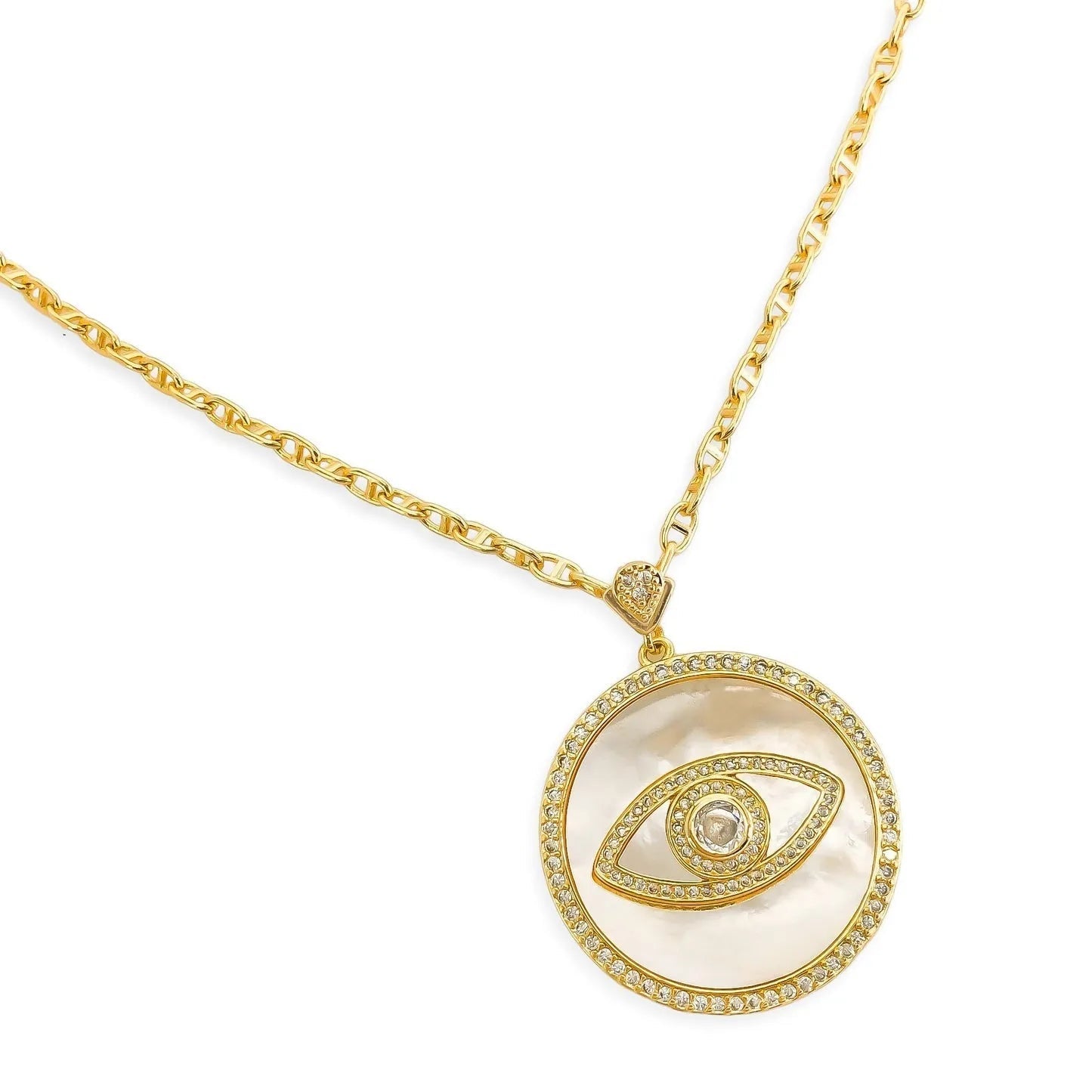 Evil Eye Charm Necklace - Heritage - Boutique.com