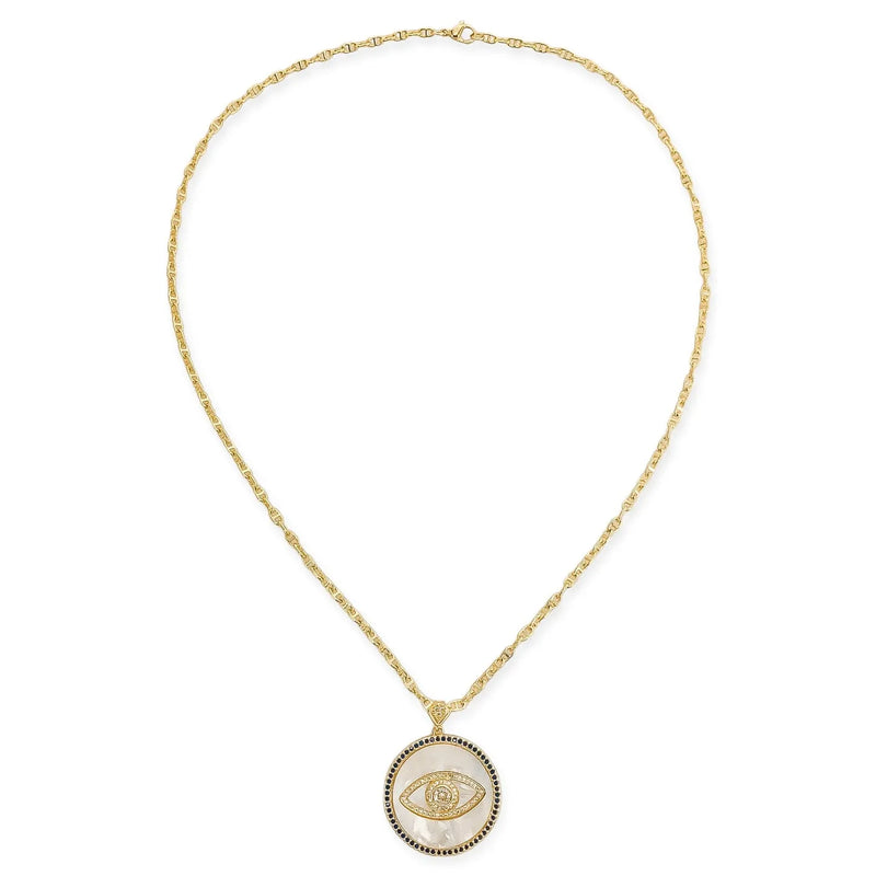 Evil Eye Charm Necklace - Heritage-Boutique.com