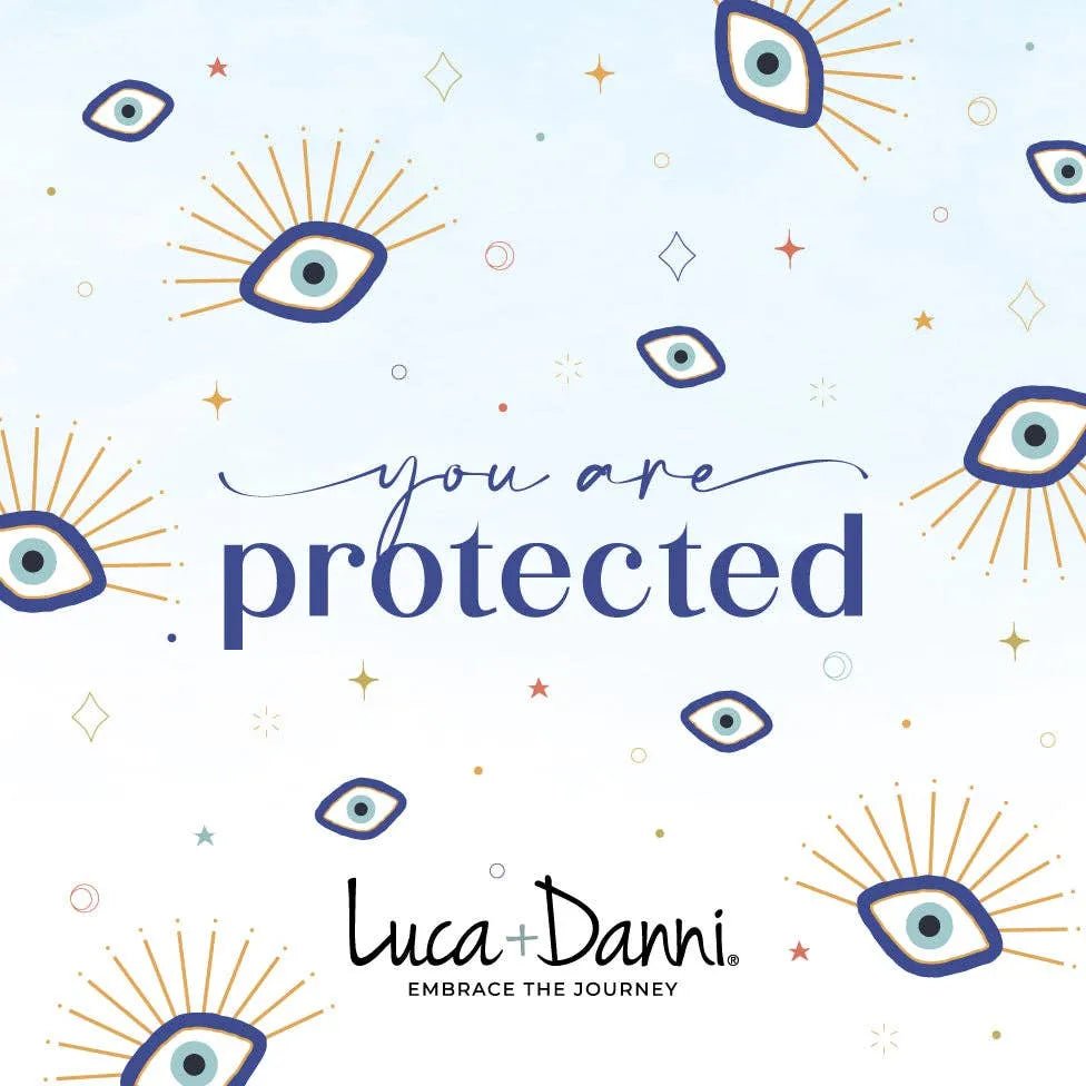 Eye Of Protection Bangle Bracelet: Regular / Silver Tone - Heritage - Boutique.com