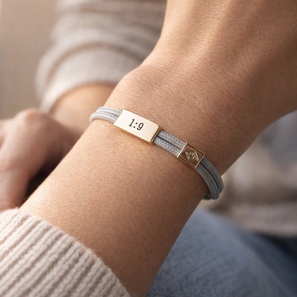 Faith & Strength Bible Verse Cord Bracelet - Heritage - Boutique.com