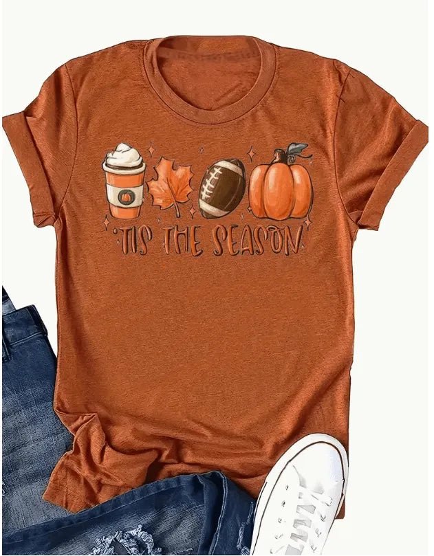 Fall Tis The Season Super Comfy Tee - Heritage - Boutique.com
