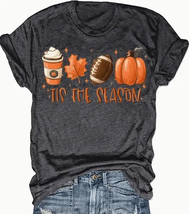 Fall Tis The Season Super Comfy Tee - Heritage - Boutique.com