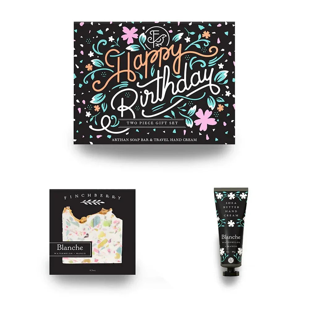 Finchberry Happy Birthday 2 piece Gift Set - Heritage - Boutique.com