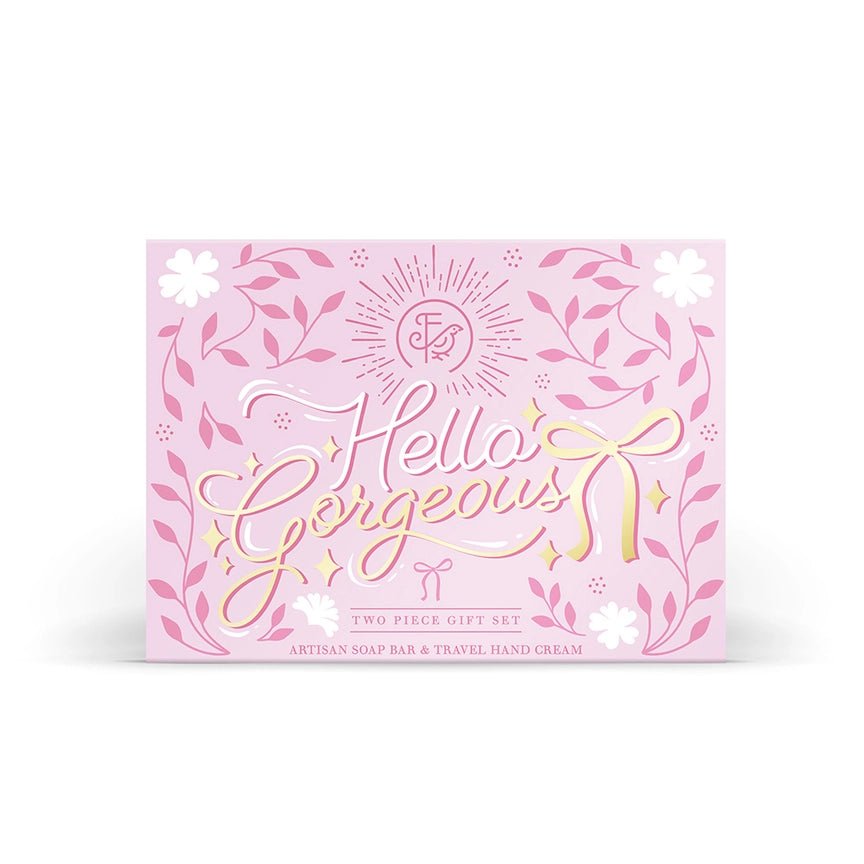 Finchberry Hello Gorgeous 2 Pc Bath & Body Gift Set - Heritage - Boutique.com