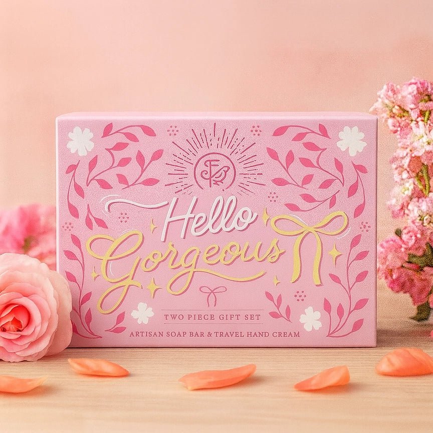 Finchberry Hello Gorgeous 2 Pc Bath & Body Gift Set - Heritage - Boutique.com