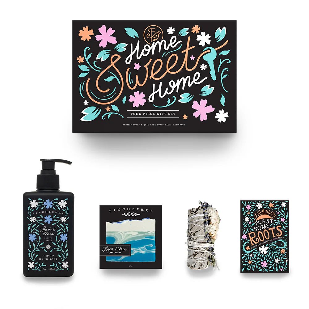 Finchberry Home Sweet Home - 4 Piece Gift Set - Heritage - Boutique.com