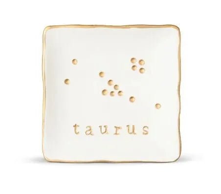 Finchberry Taurus Zodiac Ceramic Dish - Heritage - Boutique.com