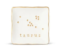 Finchberry Taurus Zodiac Ceramic Dish - Heritage-Boutique.com