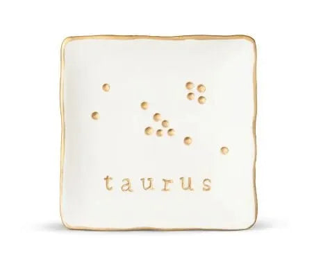Finchberry Taurus Zodiac Ceramic Dish - Heritage-Boutique.com