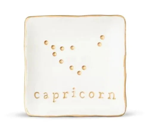 Finchberry Zodiac Capricorn Ceramic Dish - Heritage-Boutique.com