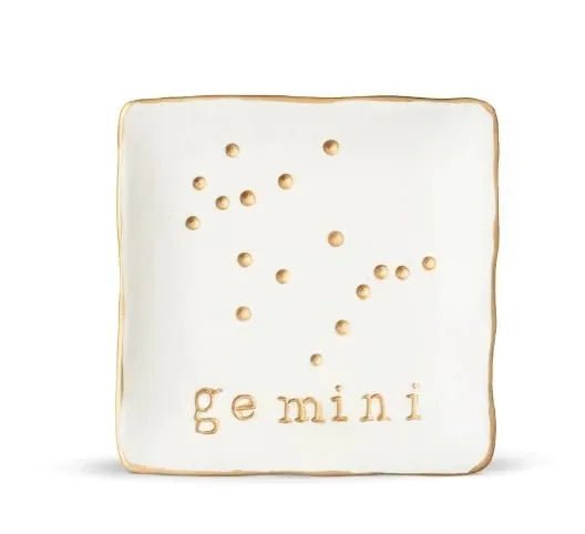 Finchberry Zodiac Gemini Ceramic Dish - Heritage - Boutique.com